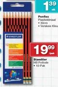 Staedtler HB Potlode-10 Pack Per Pack 