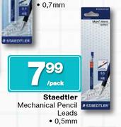 Staedtler Mechanical Pencil Leads 0.5mm