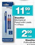 Staedtler Mechanical Pencil With Leads-3 Piece