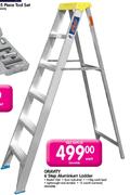 Gravity 6 Step Aluminium Ladder Each