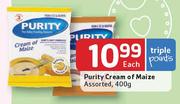 Purity Cream Of Maize Assorted-400g Each