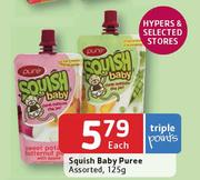 Squish Baby Puree Assorted-125g Each