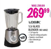 Logik Glass Blender-1.5ltr