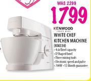 Kenwood White Chef Kitchen Machine-KM330