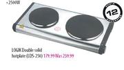 Logik Double Solid Hotplate-LDS-250