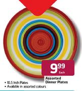 Assorted Dinner Plates Each