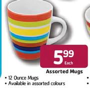 Assorted Mugs Each