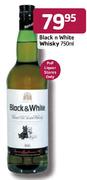 Black n White Whisky-750ml