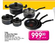 T-Fal 12 Piece Non Stick Cookware Set