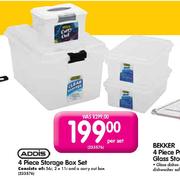 Addis 4 Piece Storage Box Set