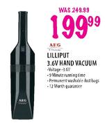 AEG Lilliput 3.6V Hand Vacuum
