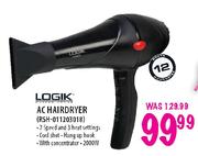 Logik AC Hairdryer(RSH-011203018)