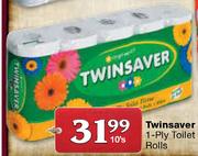 Twinsaver 1-Ply Toilet Rolls-10's