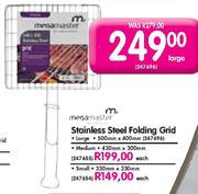 Megamaster Stainless Steel Folding Grid Large