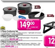 Camp Master 3 Piece Cookware Set
