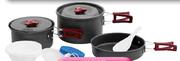 Camp Master 4 Piece Cookware Set