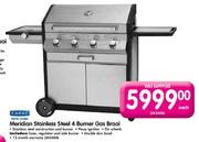 Cadac Meridian Stainless 4 Burner Gas Braai Each