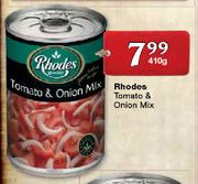 Rhodes Tomato & Onion Mix-410g