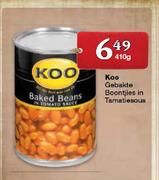 Koo Gebakte Boontjies in Tamatiesous-410g