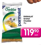 Parmalat Grated Cheddar-2kg Each