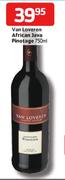 Van Loveren African Java Pinotage-750ml