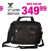 Tosca Laptop Briefcase-15"