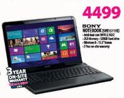 Sony Notebook(SVE15111E)