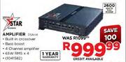 Star 2600Watt Amplifier (DSAH4)