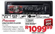 Pioneer USB/CD/MP3 Player (DEH-2550)