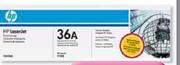 Hp 36A Black Laser Toner Cartridge per Toner