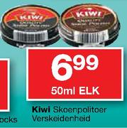 Kiwi Skoenpolitoer Verskeidenheid-50ml Elk