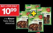 Knorr Tasty Soup Assorted-4's