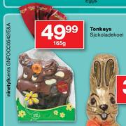 Tonkeys Sjokoladekoei-165g