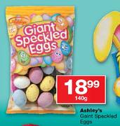 Ashley's Gaint Speckled Eggs-140g