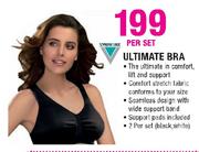 Ultimate Bra-2 Pcs Per Set