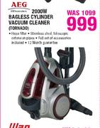 AEG 2000W Bagless Cylinder Vacuum Cleaner