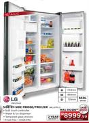 LG Side-By-Side Fridge/Freezer-660 Ltr (GRL207FLQ)