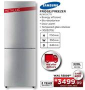 Samsung Fridge/Freezer-320 Ltr (RL30CSCTS)