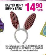 Easter Hunt Bunny Ears Each