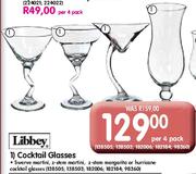 Libbey Cocktail Glasses-Per 4 Pack