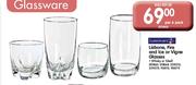 Luminarc Lisbone, Fire & Ice Vigne Glasses-Per 6 Pack