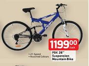 PBK 26" Suspension Mountain Bike Each