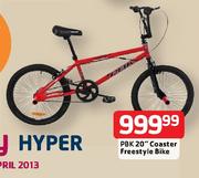 PBK 20" Coaster Freestyle Bike Each