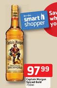 Captain Morgan Spiced Gold-750ml