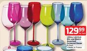 Libbey Leerdum Mix And Match Assorted Coloured Stems-4 Pack