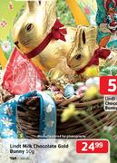 Lindt Milk Chocolate Gold Bunny-50g