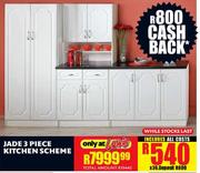 Jade 3 Piece Kitchen Scheme