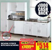 Devon 3 Piece Kitchen Scheme