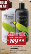 Tresemme Shampoo/Conditioner Assorted-2 x 750ml/900ml