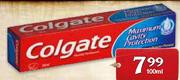 Colgate Tandepasta Verskeidenheid Elk-100ml